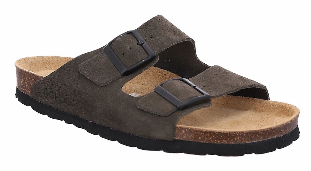 Rohde GRADO Pantolette Sommerschuh, Hausschuh, Schlappen, Strandschuh mit S günstig online kaufen