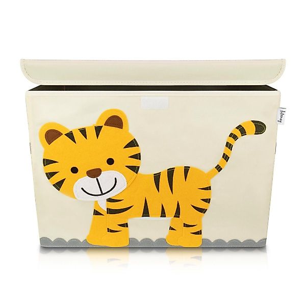 Lifeney Faltbox Aufbewahrungsbox mit Deckel Tiger, günstig online kaufen