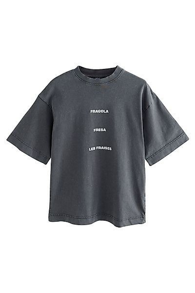 Next T-Shirt Oversize-T-Shirt mit Erdbeer-Grafik aus günstig online kaufen