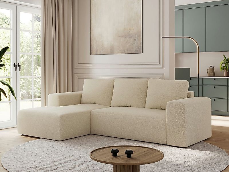 MKS MÖBEL Ecksofa TRENTINO L, Set, L-förmige Ecke, T30-Schaum, lose Kissen, günstig online kaufen