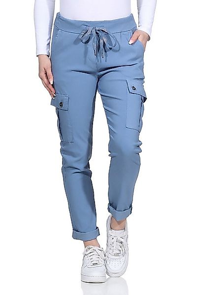 OriginalYou Cargohose Damen Freizeithose Schlupfhose moderne Stoffhose mit günstig online kaufen