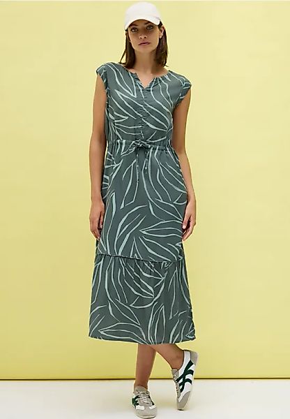 CECIL Gemustertes Volant-Kleid günstig online kaufen