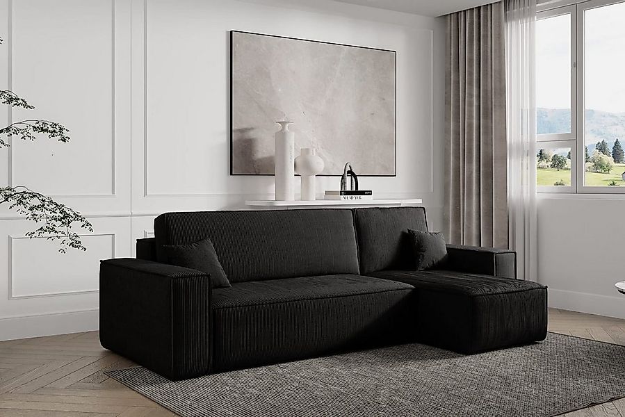 Compleo Ecksofa TOKYO, L-form Ecke, mit universelle Ottomane und Schlaffunk günstig online kaufen