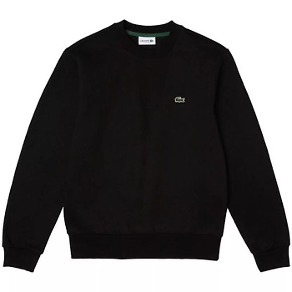 Lacoste  Sweatshirt Organic Brushed Cotton Sweatshirt - Noir günstig online kaufen