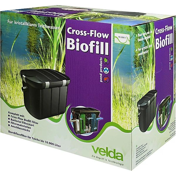 Velda Mehrkammer Durchflussfilter Cross-Flow Biofill + UV-C 18 W günstig online kaufen