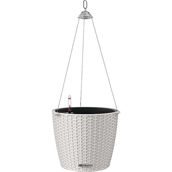 Lechuza Pflanzgefäß Nido Cottage Ø 27 cm x 23 cm Lichtgrau günstig online kaufen