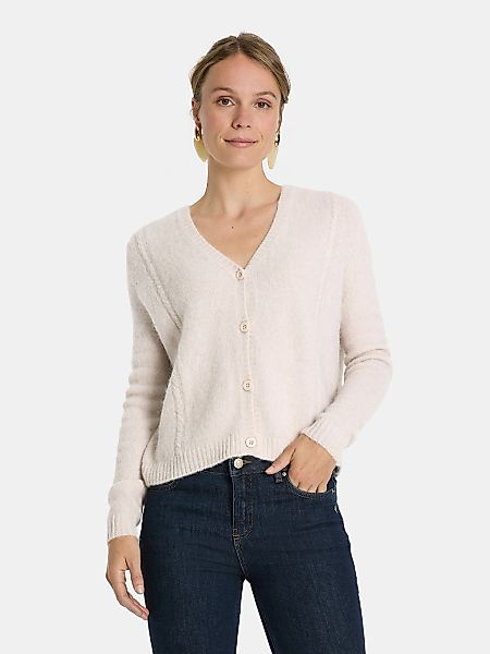 Lieblingsstück Strickjacke "HenjaL" angenehmer Mix aus Alpakawolle und Woll günstig online kaufen