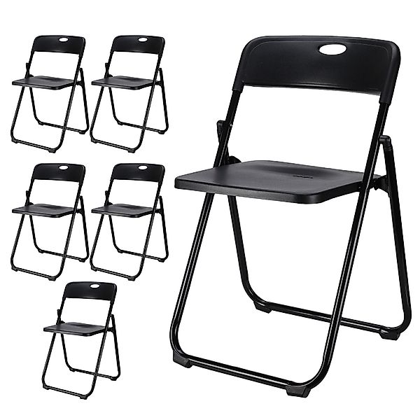 Koopman Klappstuhl Besucherstuhl Gartenstuhl Campingstuhl Schwarz günstig online kaufen