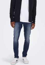 Only & Sons Herren Jeans ONSLOOM SLIM 3030 - Slim Fit - Blau - Blue Denim günstig online kaufen