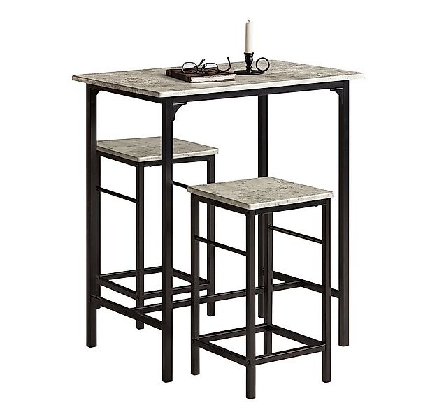 SoBuy Essgruppe OGT10, Küchentisch-Set für 2 Personen, Esstisch Essgruppe G günstig online kaufen