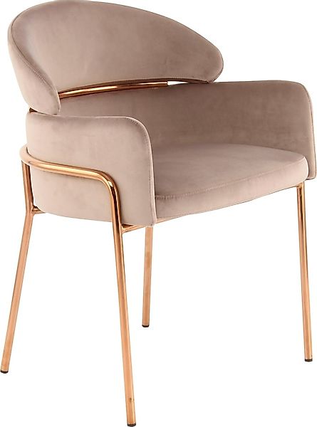 Kayoom Polsterstuhl »Stuhl Corey 125, komfortabler Stuhl,angesagter Retro-L günstig online kaufen