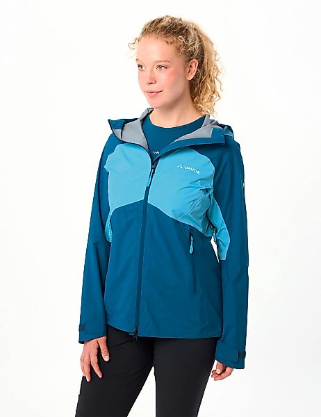 VAUDE Regenjacke "WOMENS SIMONY 2,5L JACKET V" mit Kapuze für Wandern und T günstig online kaufen