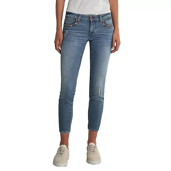 Salsa Jeans Push Up Wonder Jeans Mit Aufgestickten Details 25 Blue günstig online kaufen