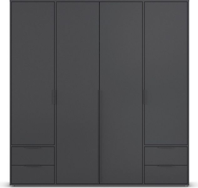 rauch Drehtürenschrank "Kleiderschrank Schrank Garderobe Wäscheschrank NAGA günstig online kaufen