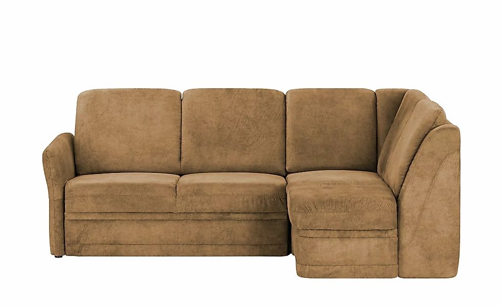 Polstermöbel Oelsa Ecksofa  Luna ¦ braun ¦ Maße (cm): B: 224 H: 91 T: 160.0 günstig online kaufen