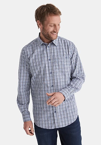 Stooker Men Langarmhemd "HUGH Hemd Langarm Regular Fit" Langarm Hemd Regula günstig online kaufen