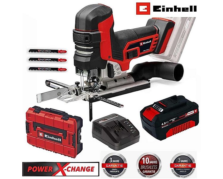Einhell Akku-Pendelhubstichsäge Professional Stichsäge TP-JST 18/135 Li BL günstig online kaufen