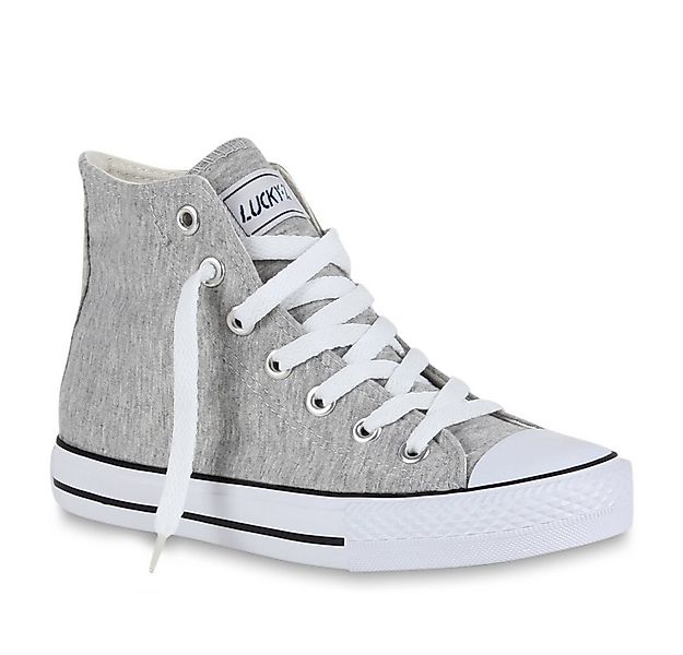 VAN HILL 94589 Sneaker Damen High Top Sneaker Sportschuhe Kult Schnürer Tur günstig online kaufen