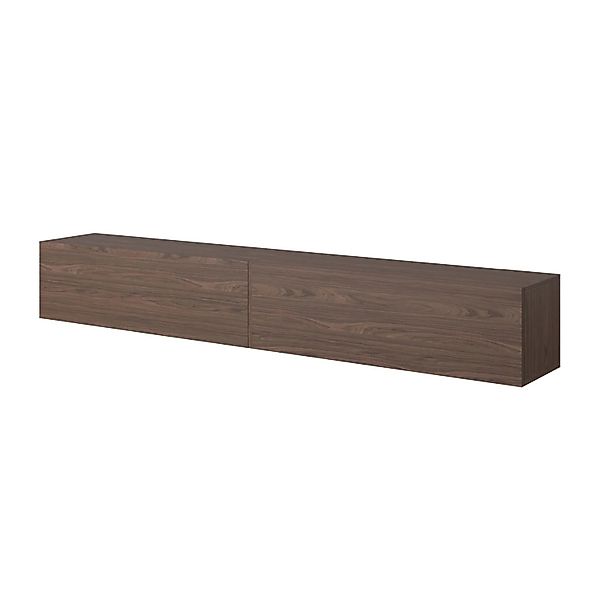 Selsey TV-Hängeboard Bisira 200 cm Holzoptik Nussbaum günstig online kaufen