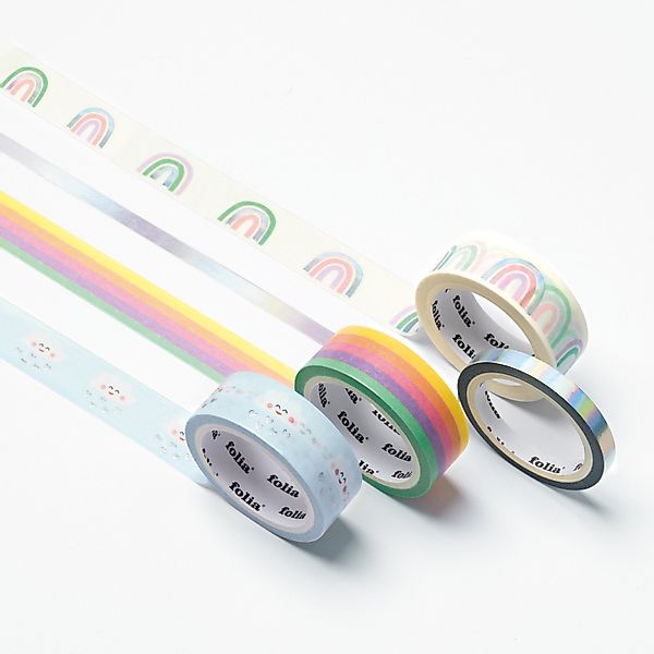 Folia Klebeband Washi Tape Set Hot günstig online kaufen