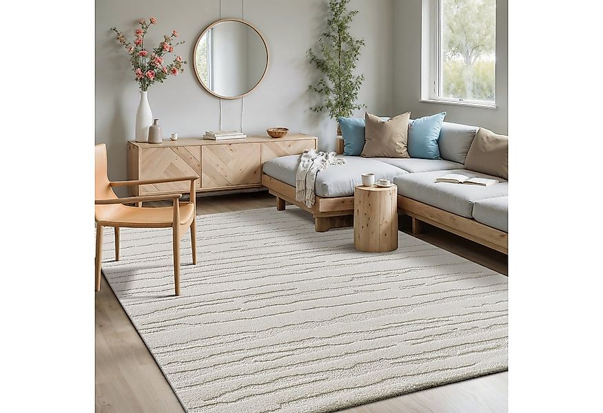 merinos Teppich Elio 2, rechteckig, Höhe: 16 mm, moderner Kurzflor Teppich günstig online kaufen