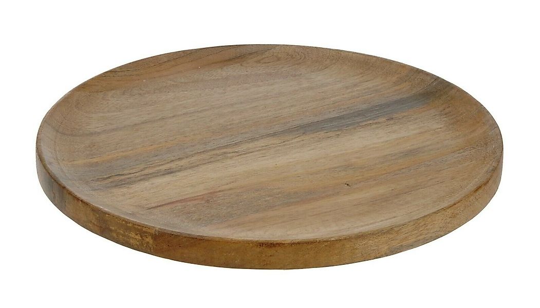 Meinposten Dekoschale Holzteller Mango Dekoteller Tischdeko günstig online kaufen