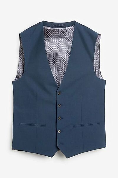 Next Anzugweste Strukturierter Anzug aus Wollmischgewebe: Weste (1-tlg) günstig online kaufen