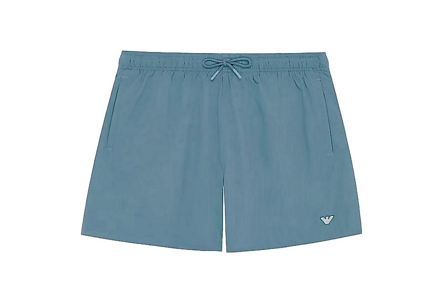 Emporio Armani Badeshorts Boxer Beachwear mit kleiner Adler-Stickerei günstig online kaufen