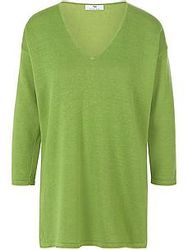 V-Pullover 3/4-Arm Peter Hahn grün günstig online kaufen