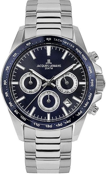 Jacques Lemans Chronograph Liverpool 1-1877G, Quarzuhr, Armbanduhr, Herrenu günstig online kaufen
