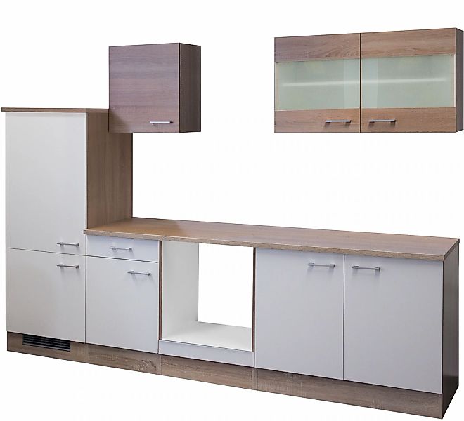 Flex-Well Küchenzeile "L-270-2206-050-SAMOA", (L-270-2206-050-SAMOA), Gesam günstig online kaufen