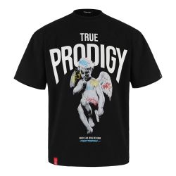 trueprodigy Oversize-Shirt Miles Logoprint Rundhals dicker günstig online kaufen