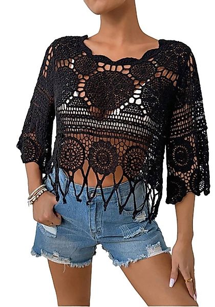Lovolotti Strandtop Strand Oberteil Bluse Damen günstig online kaufen