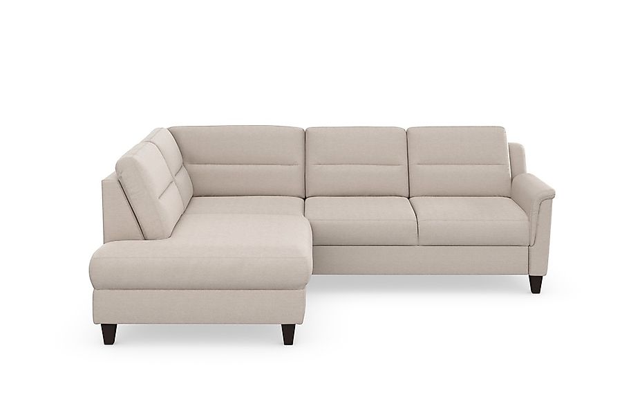 sit&more Ecksofa »Farö L-Form« inklusive Federkern, wahlweise mit Bettfunkt günstig online kaufen