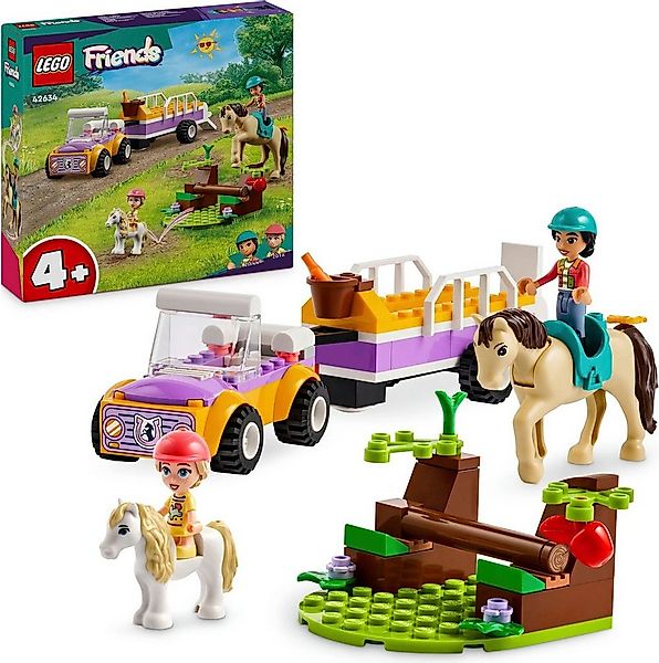 LEGO® Pferde- und Pony-Anhänger (42634), LEGO Friends Konstruktionsspielste günstig online kaufen