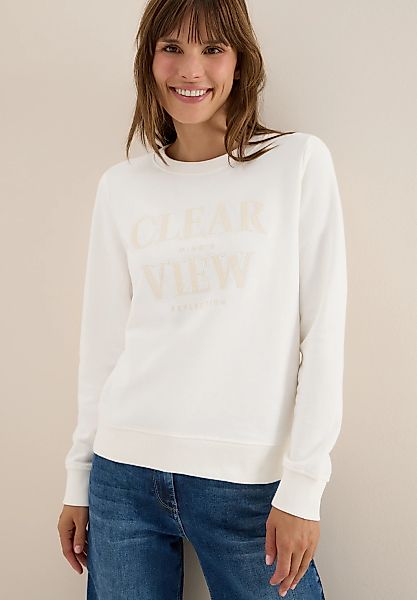 Cecil Sweatshirt, mit Wording Artwork günstig online kaufen