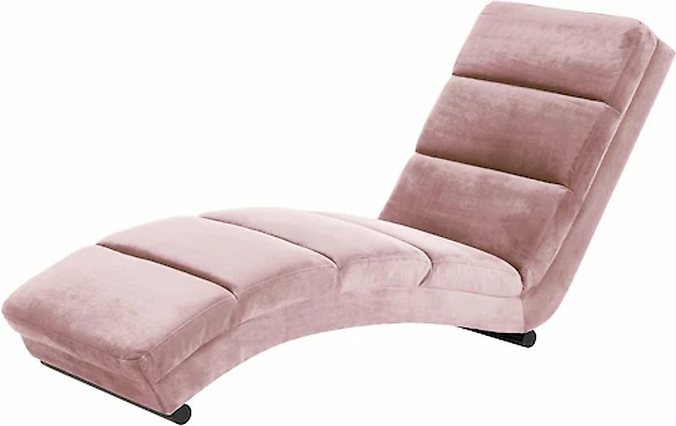 ACTONA GROUP Chaiselongue "Sigmund", mit schwarzen, pulverbeschichteten Met günstig online kaufen