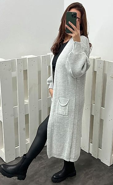 HELLO MISS Longstrickjacke Modisch Maxi Strickjacke günstig online kaufen