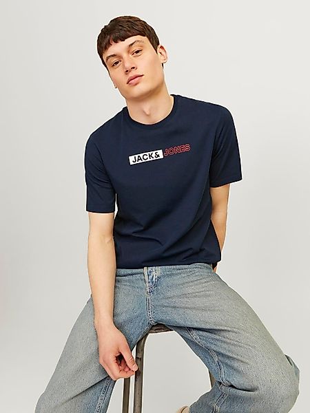 Jack & Jones Rundhalsshirt "JJECORP LOGO TEE PLAY SS O-NECK NOOS" günstig online kaufen