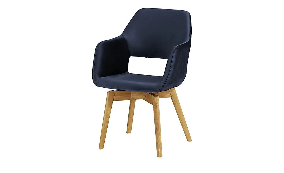 Woodford Armlehnstuhl  Berlin ¦ blau ¦ Maße (cm): B: 57 H: 85 T: 67.0 Stühl günstig online kaufen