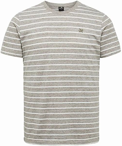 Vanguard T-Shirt Streifen Braun - Größe XXL günstig online kaufen