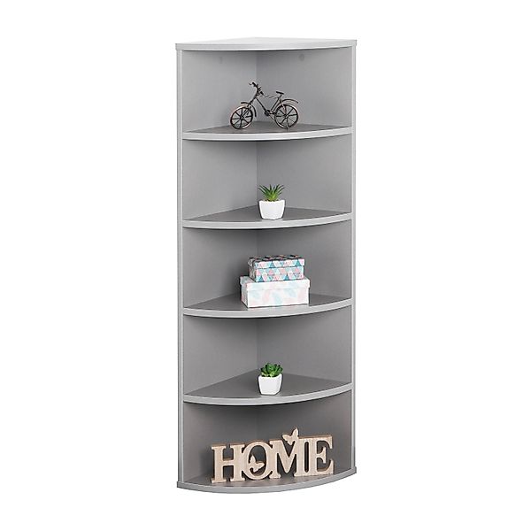 RICOO Eckregal WM059-PL, Standregal Ecke Wandregal günstig online kaufen