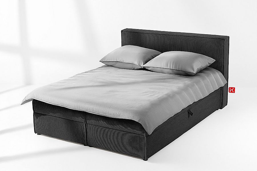 KONSIMO® Polsterbett ROTI Boxspringbett, inkl. Matratze und Kaltschaum Topp günstig online kaufen