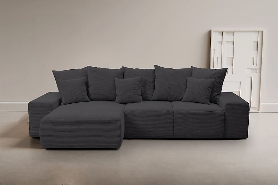 WERK2 Ecksofa "Riwa, modernes Sofa zum Kuscheln und Entspannen, Breite 300c günstig online kaufen