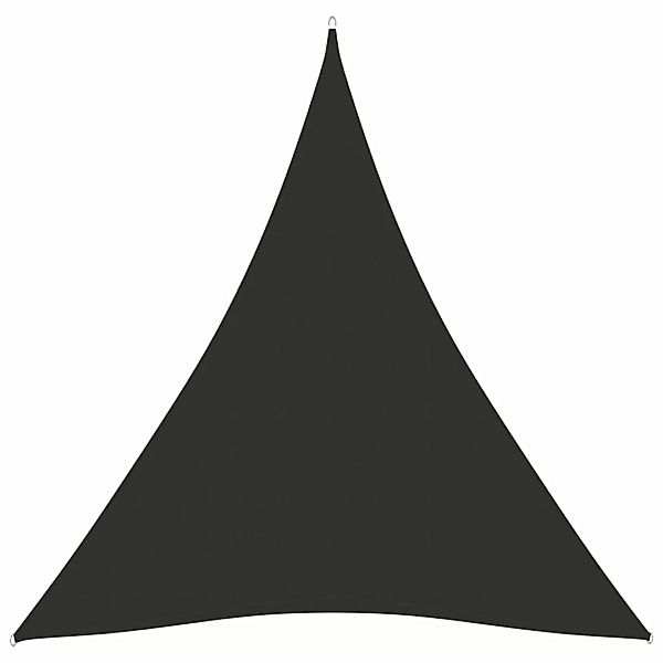 Sonnensegel Oxford-gewebe Dreieckig 3,5x3,5x4,9 M Anthrazit günstig online kaufen