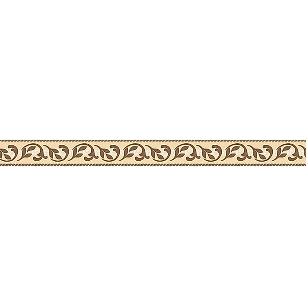 Bricoflor Tapeten Bordüre im Mediterranen Stil Ornament Tapetenborte für Wo günstig online kaufen
