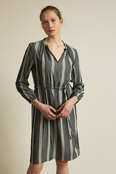 Kleid Mit Streifen Aus Lenzing Ecovero günstig online kaufen