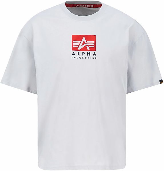 Alpha Industries Rundhalsshirt "Satin Logo T" günstig online kaufen