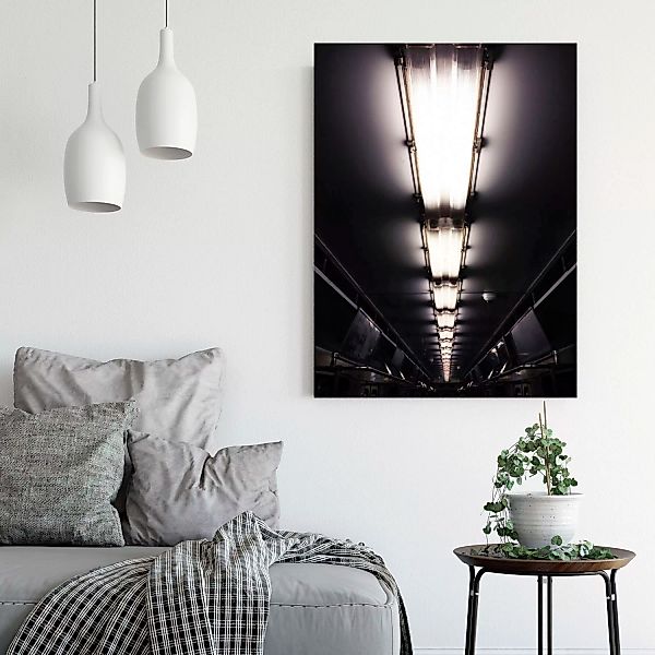 queence Acrylglasbild "Licht im Zug" günstig online kaufen