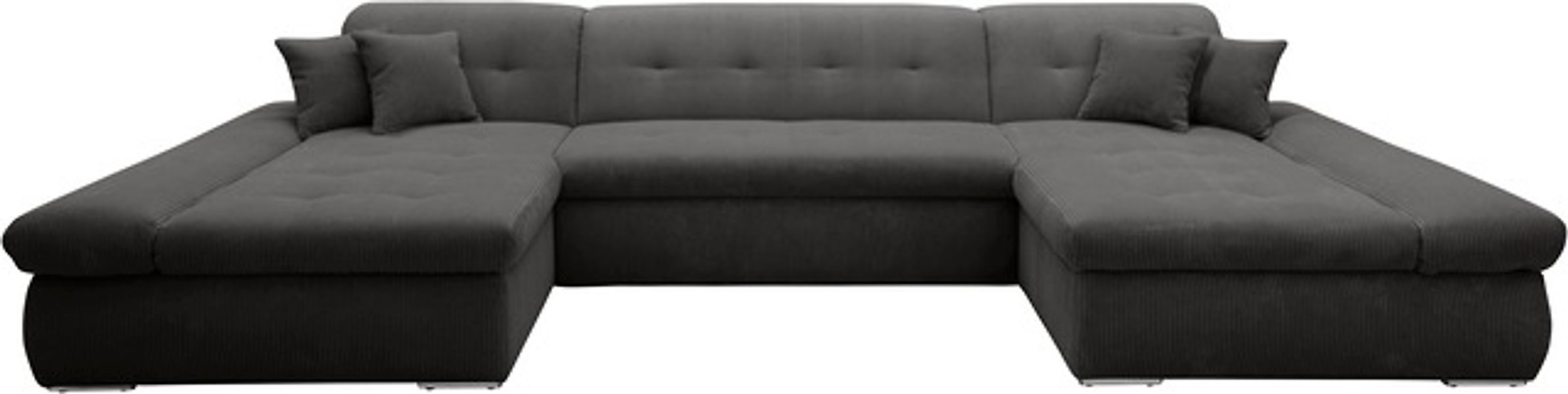 DOMO collection Wohnlandschaft »Moric wahlweise mit Bettfunktion und Armtei günstig online kaufen